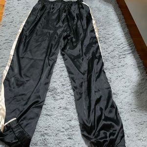 Satin jogger pants